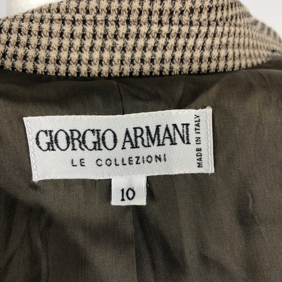 Giorgio Armani Le Collezione Checkered Jacket 10 - Picture 13 of 16